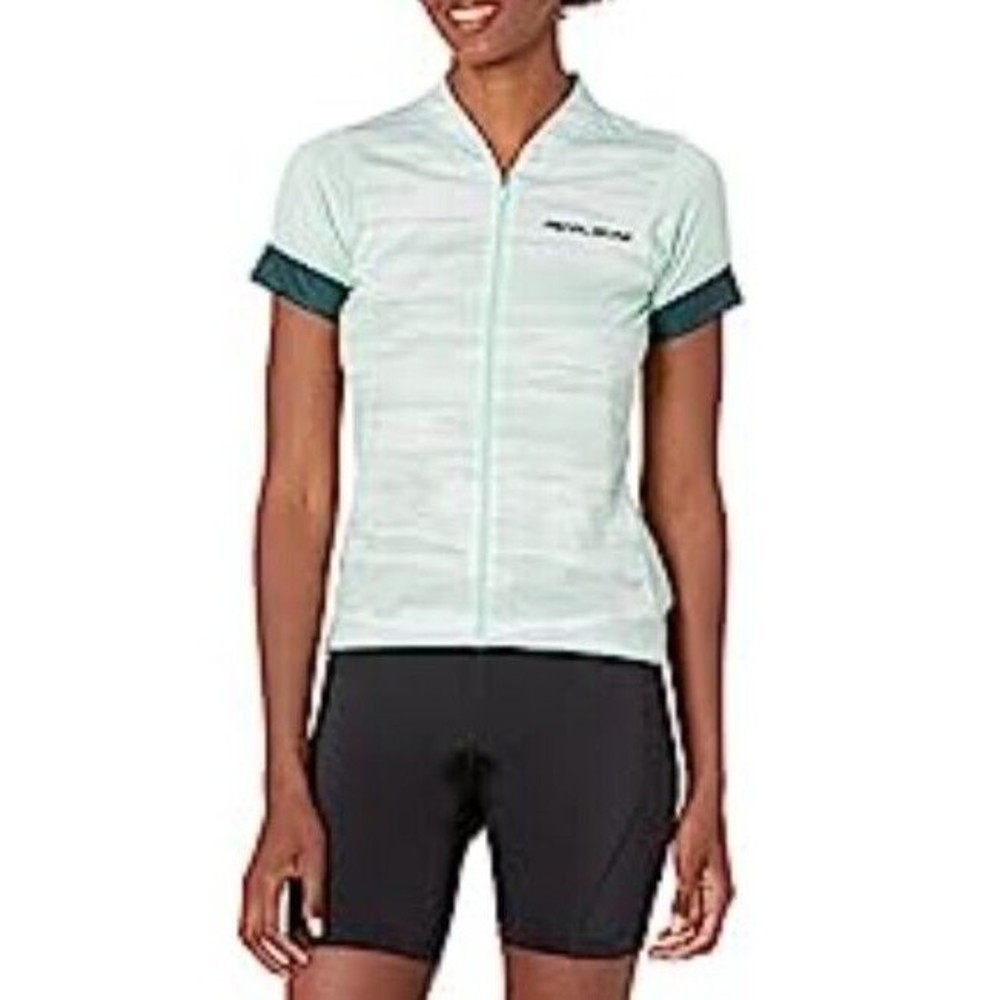 NWT Pearl Izumi Size XL Womens Cycling Jersey Race Fit Full Zip Mint Green $95